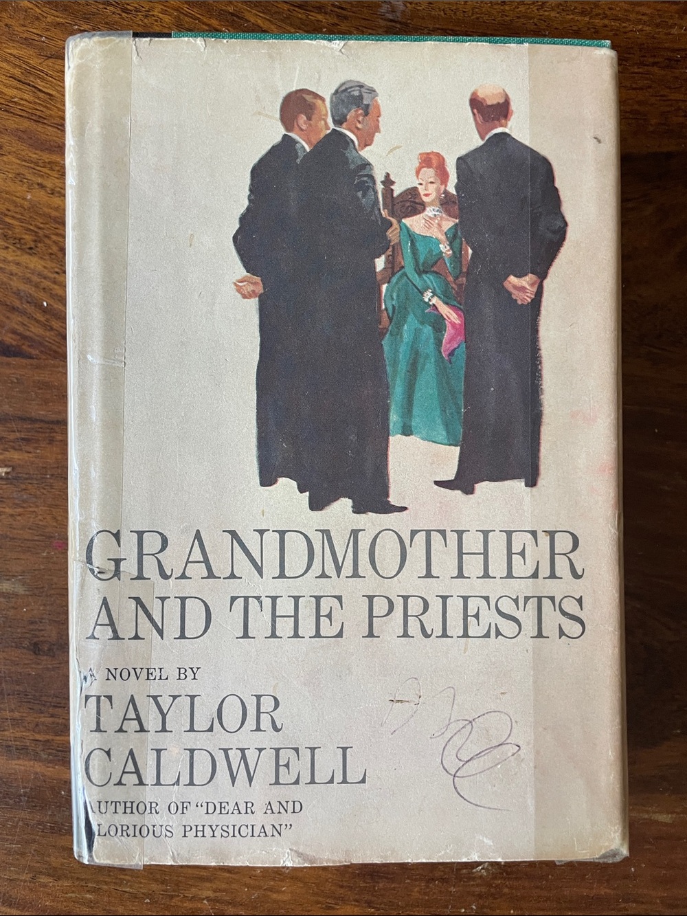 Vintage 'Grandmother and the Priests' byTaylor Caldwell 1963 Hardcover Book
